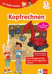 Cover von Klett Die Mathe-Helden: Kopfrechnen 1. Klasse