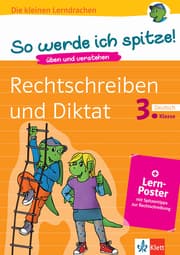 Cover von Klett So werde ich spitze! Deutsch, Rechtschreiben und Diktat 3. Klasse