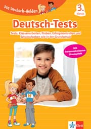 Cover von Klett Die Deutsch-Helden: Deutsch-Tests 3. Klasse