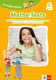 Cover von Klett Die Mathe-Helden: Mathe-Tests 3. Klasse