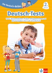 Cover von Klett Die Deutsch-Helden: Deutsch-Tests 2. Klasse