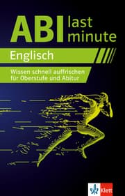 Cover von Klett Abi last minute Englisch