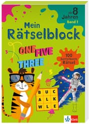 Cover von Klett Rätselblock ab 8 Jahren Band 1