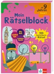 Cover von Klett Rätselblock ab 9 Jahren Band 1