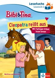 Cover von Lesefuchs Bibi & Tina: Cleopatra reißt aus Lesestufe 2