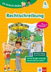 Cover von Klett Die Deutsch-Helden: Rechtschreibung 4. Klasse