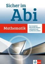 Cover von Klett Sicher im Abi Mathematik