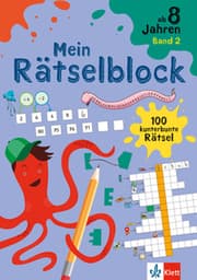Cover von Klett Mein Rätselblock ab 8 Jahren Band 2