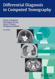 Cover von Differential Diagnosis in Computed Tomography