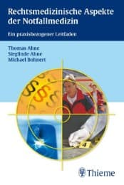 Cover von Rechtsmedizinische Aspekte der Notfallmedizin