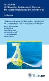 Cover von S3-Leitlinie Nichtinvasive Beatmung als Therapie der akuten respiratorischen Insuffizienz