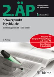 Cover von Schwerpunkt Psychiatrie