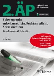 Cover von Schwerpunkt Arbeitsmedizin, Rechtsmedizin, Sozialmedizin