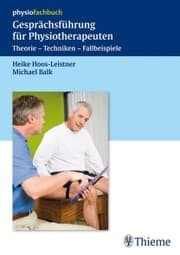 Cover von Gesprächsführung für Physiotherapeuten