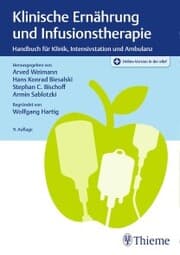 Cover von Klinische Ernährung und Infusionstherapie