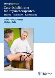 Cover von Gesprächsführung für Physiotherapeuten