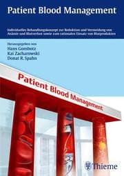 Cover von Patient Blood Management