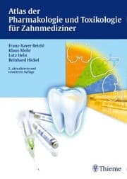 Cover von Atlas der Pharmakologie und Toxikologie für Zahnmediziner