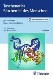 Cover von Taschenatlas Biochemie des Menschen