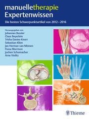 Cover von manuelle therapie Expertenwissen
