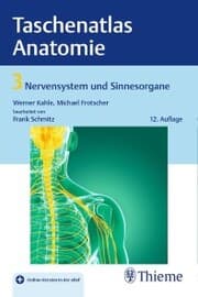 Cover von Taschenatlas Anatomie, Band 3: Nervensystem und Sinnesorgane