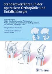 Cover von Standardverfahren in der operativen Orthopädie und Unfallchirurgie