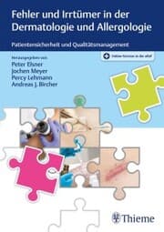 Cover von Fehler und Irrtümer in der Dermatologie und Allergologie
