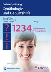 Cover von Facharztprüfung Gynäkologie und Geburtshilfe