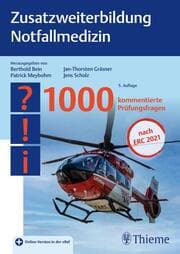Cover von Zusatzweiterbildung Notfallmedizin