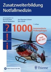 Cover von Zusatzweiterbildung Notfallmedizin