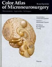 Cover von Color Atlas of Microneurosurgery: Volume 1 - Intracranial Tumors