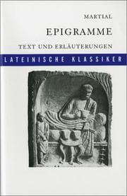 Cover von Martil, Epigramme, Auswahl und Erläuterungen