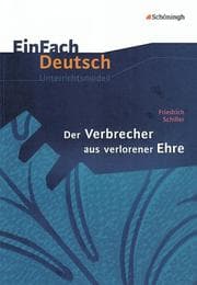 Cover von Friedrich Schiller: Der Verbrecher aus verlorener Ehre