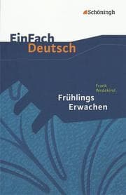 Cover von Frank Wedekind: Frühlings Erwachen