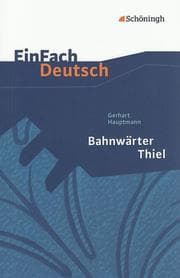 Cover von Gerhart Hauptmann: Bahnwärter Thiel