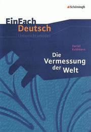 Cover von Daniel Kehlmann: Die Vermessung der Welt