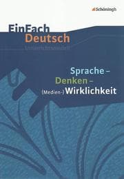 Cover von Sprache - Denken - (Medien-)Wirklichkeit