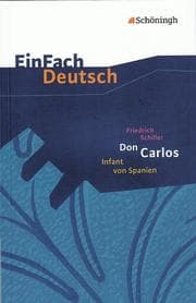 Cover von Friedrich Schiller: Don Carlos, Infant von Spanien