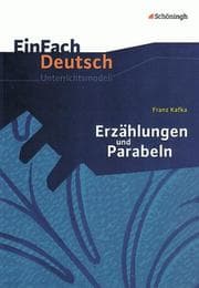 Cover von Franz Kafka: Erzählungen und Parabeln