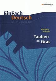 Cover von Wolfgang Koeppen: Tauben im Gras