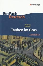Cover von Wolfgang Koeppen: Tauben im Gras