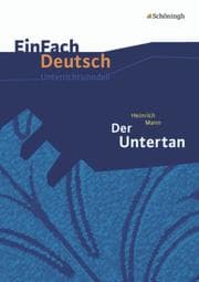 Cover von Heinrich Mann: Der Untertan