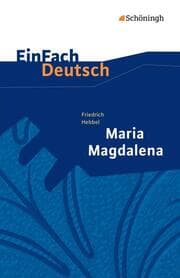 Cover von Friedrich Hebbel: Maria Magdalena