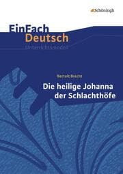 Cover von Bertolt Brecht: Die heilige Johanna der Schlachthöfe