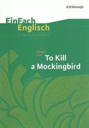 Cover von Harper Lee: To Kill a Mockingbird