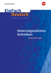 Cover von Materialgestütztes Schreiben