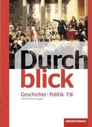 Cover von Durchblick Geschichte und Politik - differenzierende Ausgabe 2012