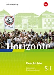 Cover von Horizonte - Ausgabe 2023 für die Sekundarstufe II in Rheinland-Pfalz und dem Saarland