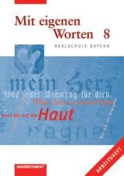 Cover von Mit eigenen Worten - Sprachbuch für bayerische Realschulen Ausgabe 2001