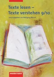 Cover von Texte lesen - Texte verstehen